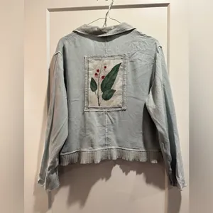 Vintage Phyllis Maxx Green/Blue Button-Up Cardigan Size‎ M thumbnail 2