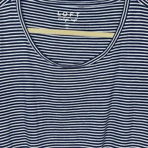 LOFT Vintage‎ Soft Striped Top thumbnail 6