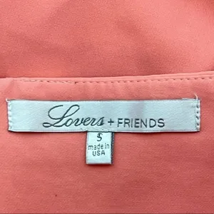 Lovers + Friends X Revolve Riviera Strapless Asymmetrical Dress Pink Chic Size S thumbnail 7