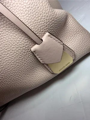Michael Kors Blush Pink Leather 2-Way Satchel Crossbody Bag AV-1807 thumbnail 12