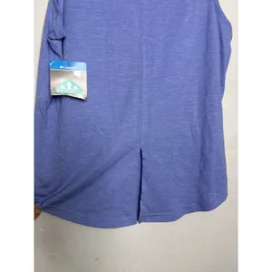 NEW Columbia Womens Cades Cape Tank Top Purple Size Medium thumbnail 2