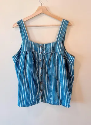 Old Navy Striped Tank Top thumbnail 1