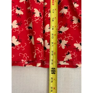 Warm Women's Top size small‎ Red thumbnail 5