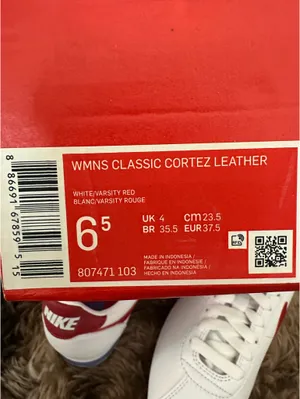Nike classic cortez leather trainer thumbnail 8
