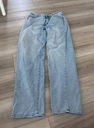 Old Navy‎ Curvy Extra High-Waisted Wide-Leg Jeans Light Wash Denim Blue Size 12 thumbnail 1