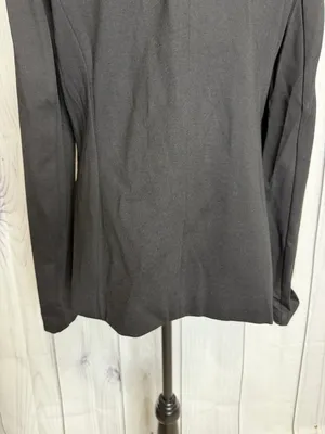 NWT Skies Are Blue Size XL Blazer Black Lined Pockets No-Button NEW thumbnail 7