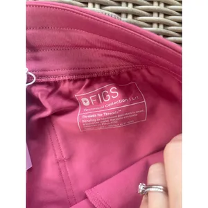FIGS NWT Breast Cancer Edition High‎ Waist Zamora Jogger Scrub Pants Large Tall thumbnail 5