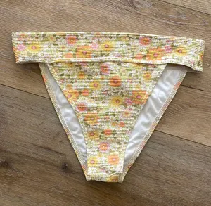 Billabong bikini bottoms orange floral thumbnail 1