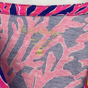 Lilly Pulitzer Alessia Did You Catch Dress Sz XXS Preppy Coastal Resort Pima thumbnail 5
