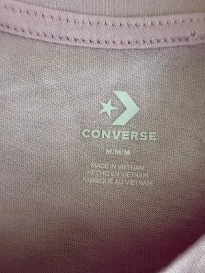 Converse Pink Strawberry Graphic Crop Tee thumbnail 2