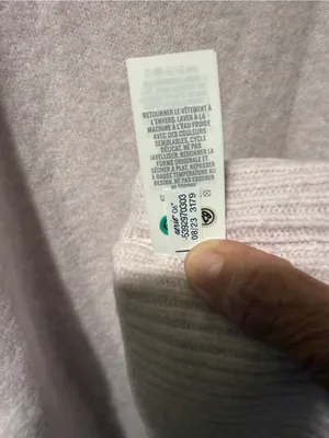 aerie Relaxed Crewneck Sweater in Light Lavender M thumbnail 5