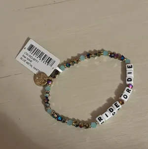 NWT Little Worlds Project Ride or Die Stretch Bracelet thumbnail 2