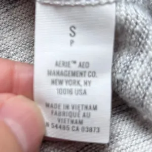 Aerie Marled Heather‎ Blue Gray Oversized Tunic Top Small Viscose Blend Soft thumbnail 6