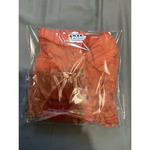 Free People Womens Orange Plaid Button Down Cotton Gauze Shirt Size Large L 1245 thumbnail 9
