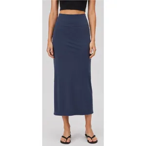 Lululemon Nulu Slim-Fit High-Rise Maxi Skirt Club Blue XXS‎ thumbnail 3