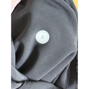 Lululemon On The Fly Skirt Womens Size 8 Black Elastic Drawstring Waist Active thumbnail 8