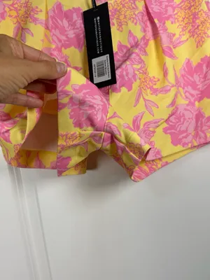 White Fox Boutique Sunshine On My Mind Shorts in Summer Blossom thumbnail 4