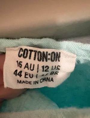 Cotton On Light Blue Sleeveless Blouse thumbnail 6