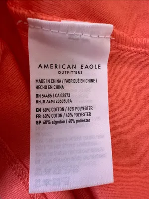 American Eagle Outfitters Orange Graphic 'Sunny Days Ahead' Tee thumbnail 5