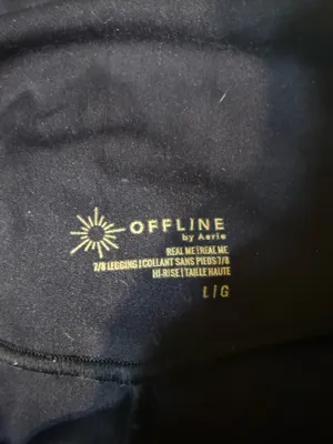 Aerie OFFLINE by Leggings Navy Blue thumbnail 3