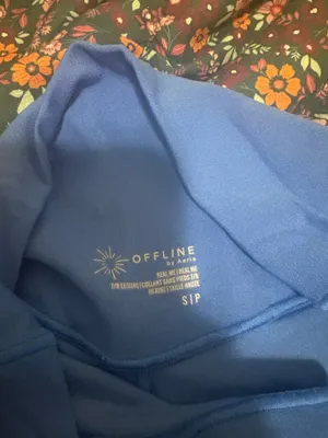 Aerie Leggings Offline High-Waisted Real Me Crossover thumbnail 2