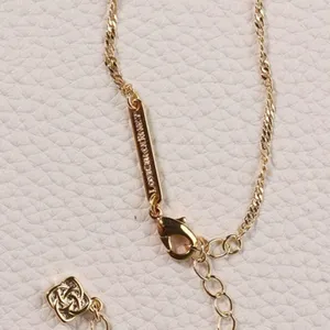 Kendra Scott x LoveShackFancy Bow Gold Elisa Necklace thumbnail 5