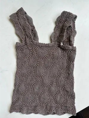 Brown Free People Love Letter Cami thumbnail 2
