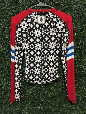 FP MOVEMENT by FREE PEOPLE KICK OFF PRINT HENLEY RALLY LAYER ATHLETIC TOP thumbnail 6