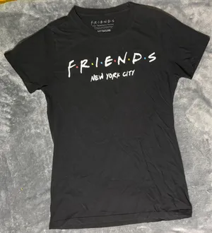 Friends New York City Black Graphic Tee - Medium thumbnail 2