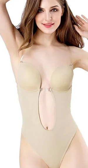 Hbd Xy Women's Shapewear Party Dress Sheer Straps Invisibl. New Without Tag thumbnail 1
