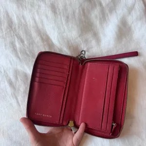 Tory Burch Red Wristlet Wallet thumbnail 4