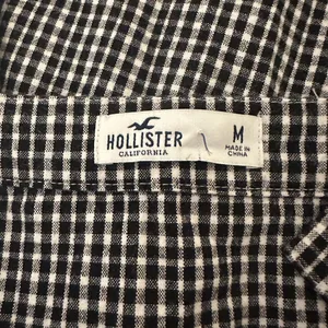 Hollister Gingham Dress Medium Black White thumbnail 5