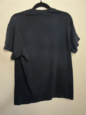 Metallica And Justice For All Sunburst Skull Black Graphic Band T-Shirt thumbnail 6