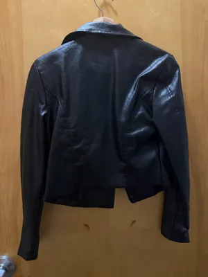 Leather Shein Jacket thumbnail 3