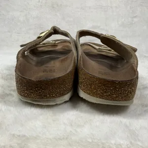 Birkenstock Arizona Shiny Snake Cream Iridescent Sandals Womens 39N EU 8-8.5 US thumbnail 3