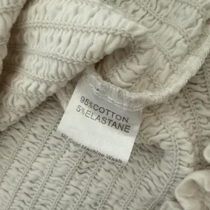 Brandy Melville Cotton White off the Shoulder Crop Top - OS thumbnail 5