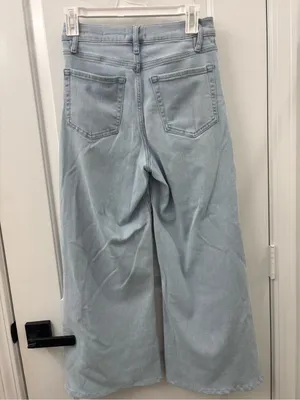 FRAME Le palazzo crop jean wide leg thumbnail 7