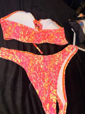 Two piece bathing suit Pink Size L thumbnail 2
