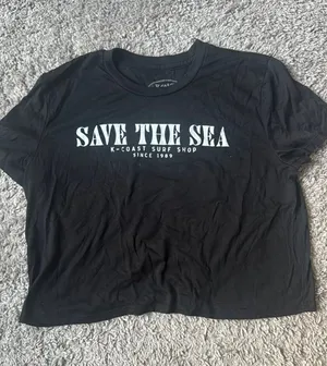 K coast surf shop tshirt Black Size M thumbnail 1