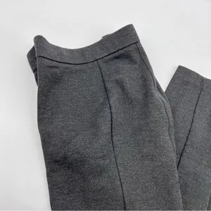 J. Crew Pixie Women’s Charcoal Gray Cigarette Pants w/Seams Down Back of Thighs thumbnail 2