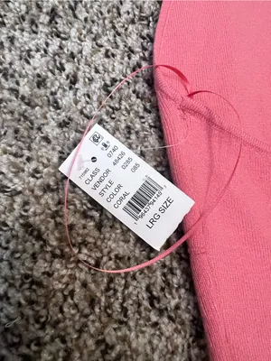 New pacsun Pink halter crop top #croptop size large Coral thumbnail 3