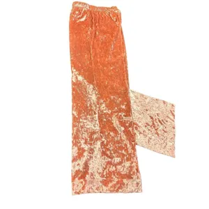 Victoria’s Secret velvet pants with flared legs pants size Medium thumbnail 6