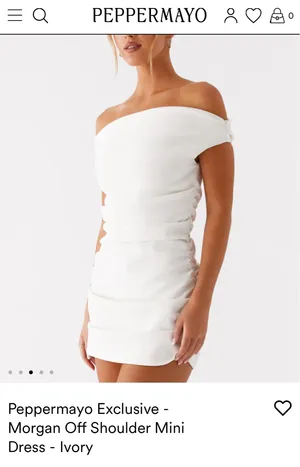 White Peppermayo Dress thumbnail 3