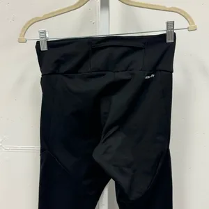 Adidas Women’s Desire 2 Move Training Tights Leggings‎ Cropped Black White Small thumbnail 7