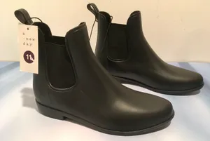 Black Rain Boots, Size 11 thumbnail 2