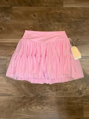 NWT! Blogilates Viral Taylor Swift Popflex Ballerina Skirt Skort Light Pink Large thumbnail 4