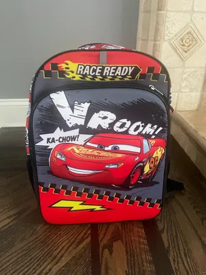Lightning McQueen Backpack Red thumbnail 1