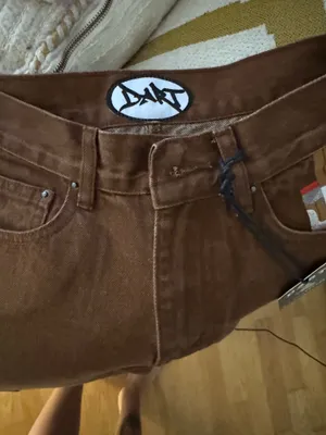 Dart Dist A1 marlboro red jorts Brown Size XS thumbnail 2