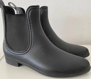 MIA Black Rain Boots Rainboots autumn winter boots thumbnail 1