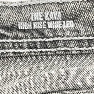 Kensie Jeans The Kaya High Rise Wide Leg Womens 8‎ Raw Hem Grunge Street Urban thumbnail 10